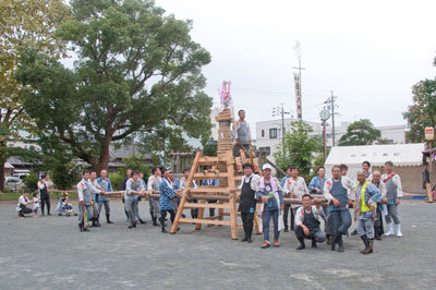 今年の羽田まつり 弐組煙火 手筒花火日記